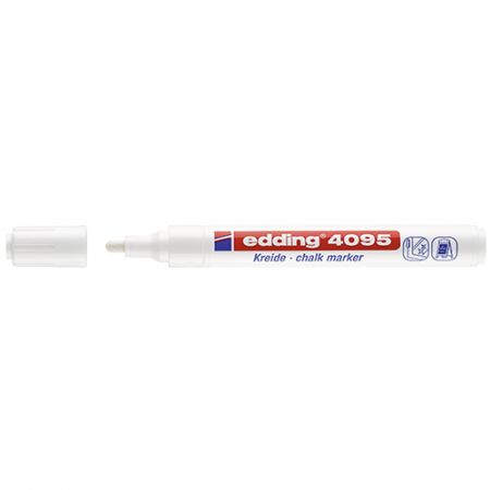 Меловой маркер edding 4095, белый