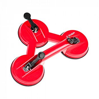 Стеклодомкрат ЗУБР МАСТЕР, тройной, пластмассовый, 100 кг