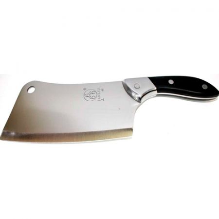 Нож-топор кухонный SANLIU С 01, длина лезвия 17,5 см, углеродистая сталь, карболитовая ручка