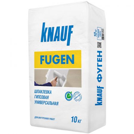 Шпаклевка гипсовая KNAUF FUGEN, универсальная, 10кг