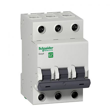 Автоматический модульный выключатель Schneider Electric EASY 9, 3Р, 16 А, 4.5 кА