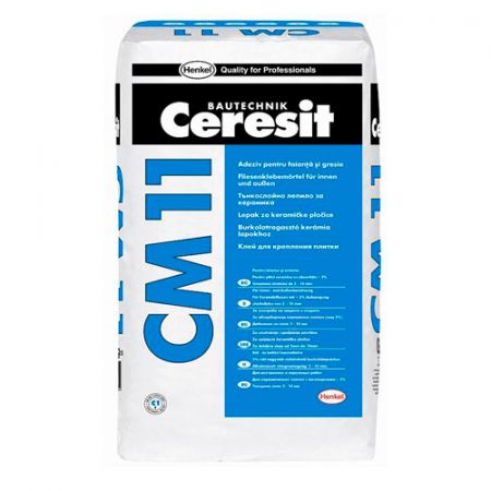 Клей плиточный CERESIT СМ11/5PRO, для наружных и внутренних работ, 5 кг