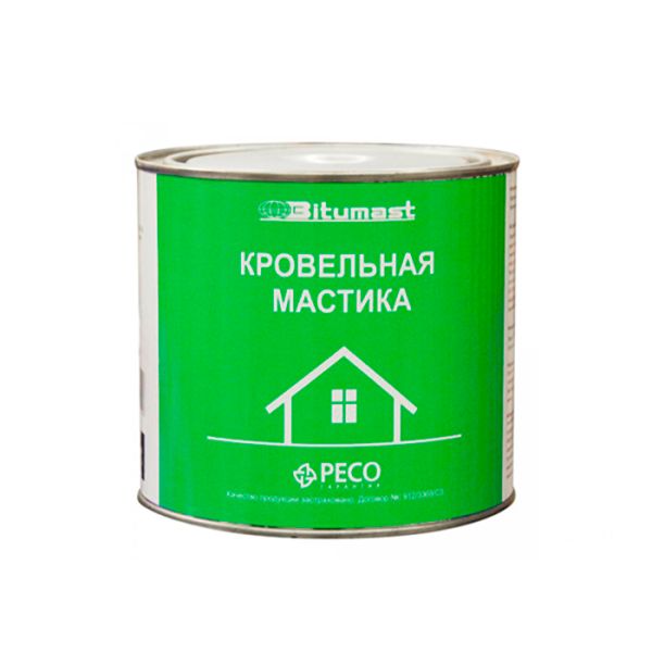 Мастика кровельная Bitumast, 2 л