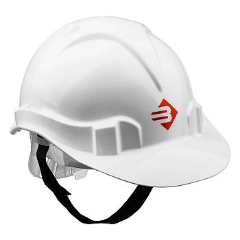 Каска защитная ЗУБР МАСТЕР, белая