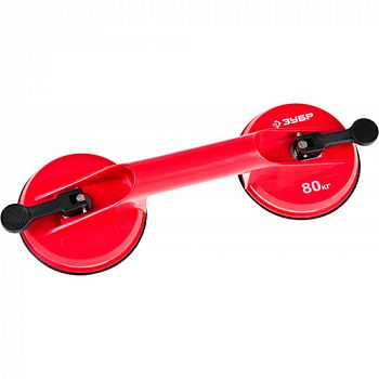 Стеклодомкрат ЗУБР МАСТЕР, двойной, пластмассовый, 80 кг