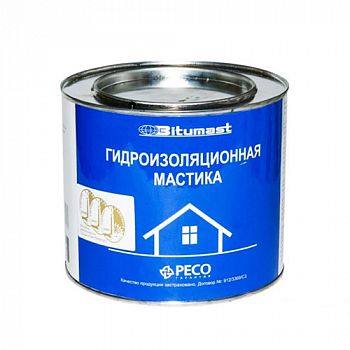 Мастика гидроизоляционная Bitumast, 2 л