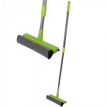 Окномойка AST ST-120T, телескопический гладкий черенок 120 см, насадка 25 см, окрашенная сталь