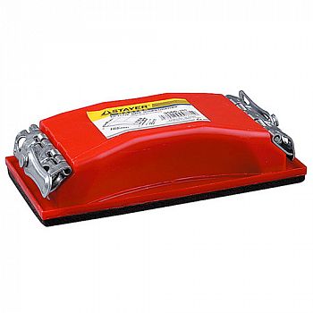 Брусок для шлифования STAYER, с металлич зажимом, 165 х 85 мм