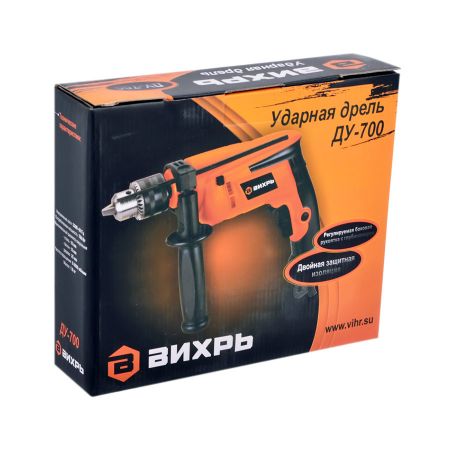 Дрель ударная ВИХРЬ ДУ-700
