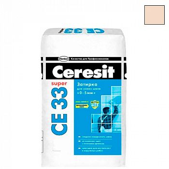 Затирка для узких швов CERESIT СЕ 33, натура, 2 кг