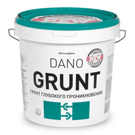 Грунт глубокого проникновения DANO GRUNT, 10 кг