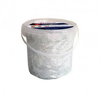 Фибра-армирующее стекловолокно для штукатурных смесей и бетонов, 1кг