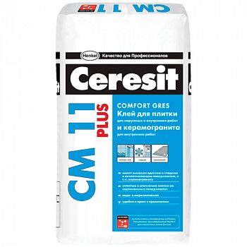 Клей плиточный Ceresit СМ11 Plus, 25 кг