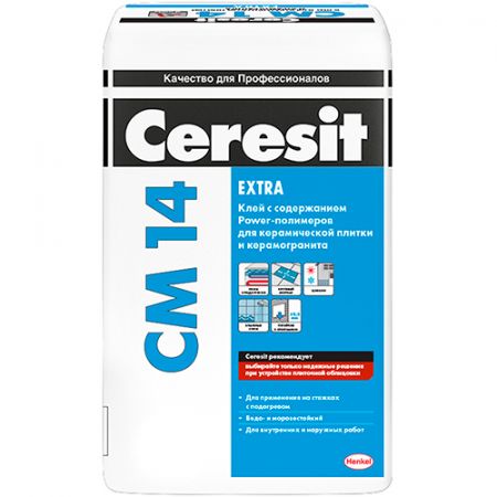 Клей плиточный Ceresit СМ14 EXTRA, 25 кг