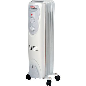 Радиатор масляный РЕСАНТА ОМ-5Н, 1кВт