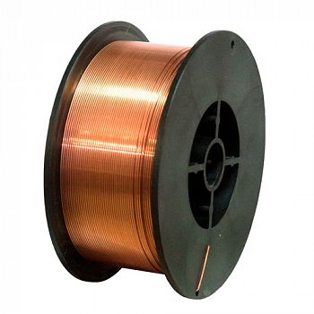 Проволока сварочная КРАТОН ER-70S-6, омедненная, 1 кг, 0.8 мм