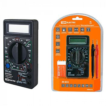 Мультиметр цифровой TDM МастерЭлектрик М-832
