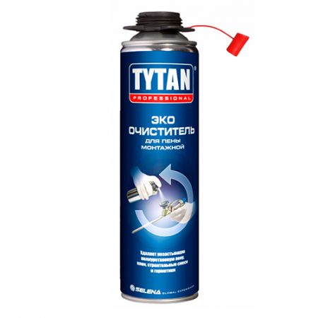 Очиститель для монтажной пены TYTAN Professional ЕСО, 500 мл